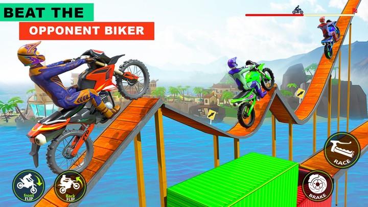 Mega Ramp Moto Stunt Bike Game Screenshot5