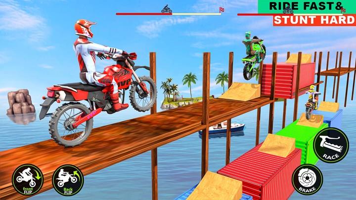 Mega Ramp Moto Stunt Bike Game Screenshot2