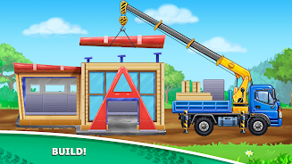 Kids truck games Build a house Screenshot4