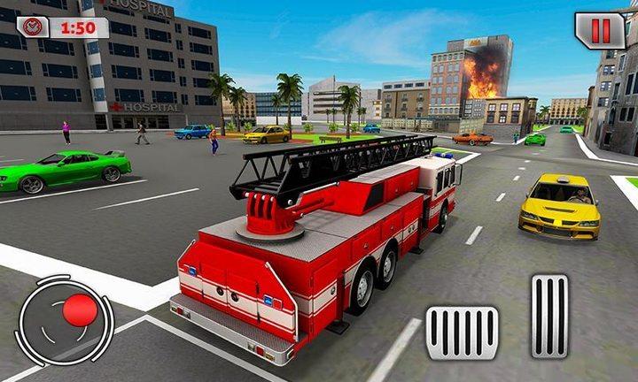 Fire Truck Games: Robot Games Screenshot4