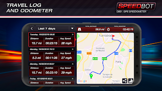 Speedbot. GPS/OBD2 Speedometer Screenshot5