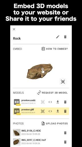 3DScanner - Photos to 3D model Screenshot4