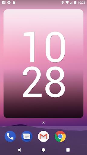 SD DigiClock Widget Screenshot2