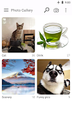 Photo gallery app Screenshot1