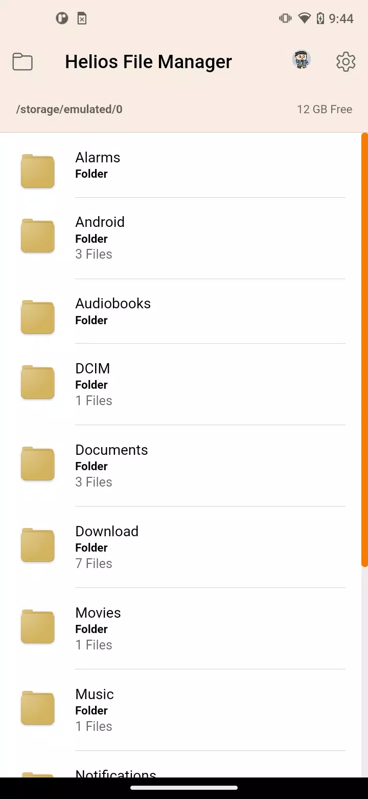 Helios File Manager Screenshot4