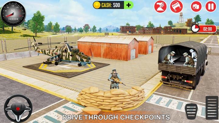 Army Car Games Truck Driving Screenshot4