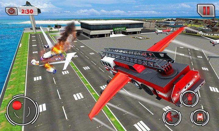 Fire Truck Games: Robot Games Screenshot2