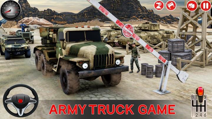 Army Car Games Truck Driving Screenshot2