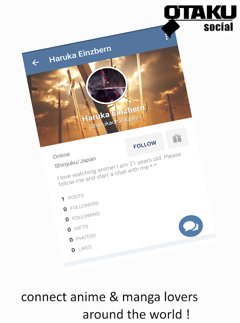 OTAKU Social - Anime Friends Screenshot2