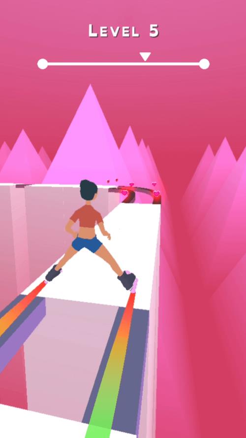 Sky Roller: Rainbow Skating Screenshot5