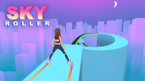 Sky Roller: Rainbow Skating Screenshot6