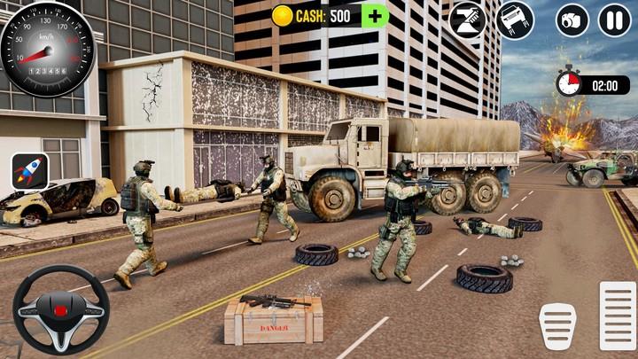 Army Car Games Truck Driving Screenshot1