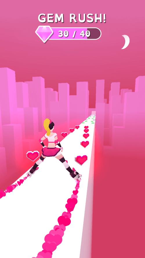 Sky Roller: Rainbow Skating Screenshot1