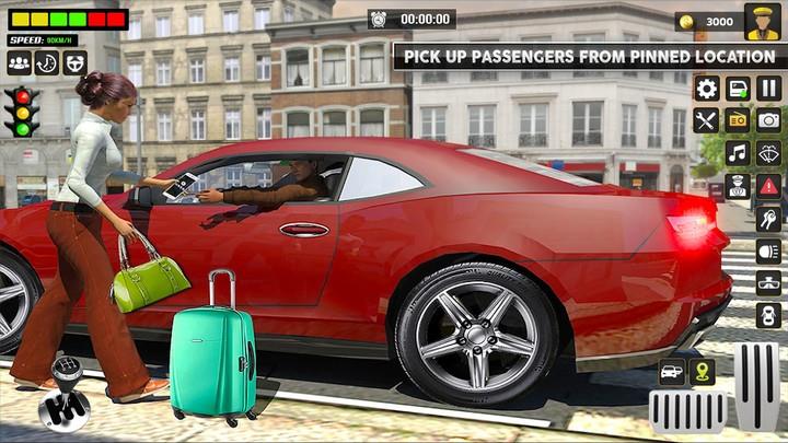 City Taxi Car Driver Taxi Game Screenshot5