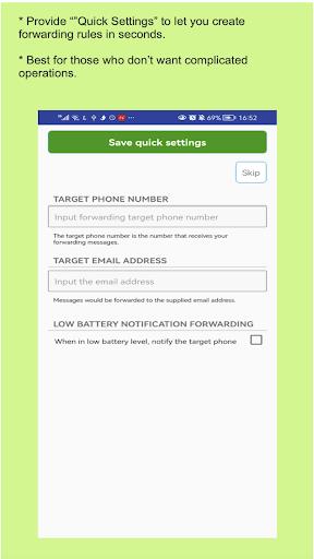 SMS forwarder Screenshot3