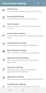 Android Hidden Settings Screenshot1