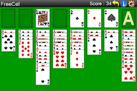 FreeCell Solitaire Screenshot2