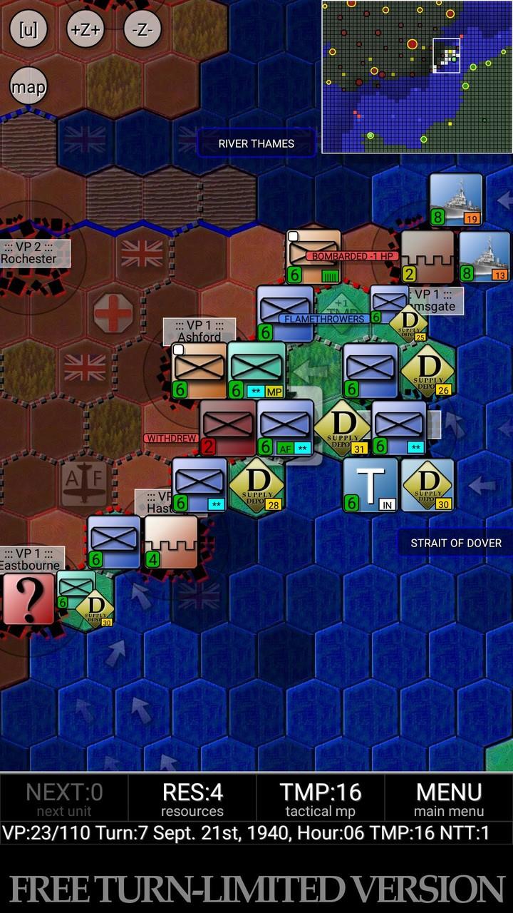 Operation Sea Lion (turnlimit) Screenshot1