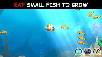 Hungry Ocean: Feed & Grow Fish Screenshot1