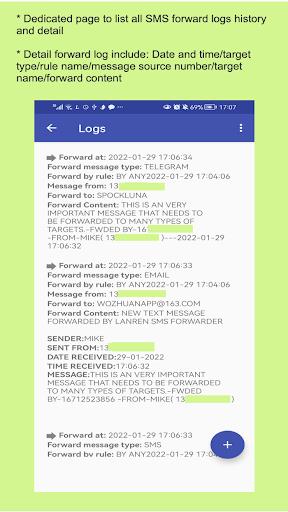 SMS forwarder Screenshot2