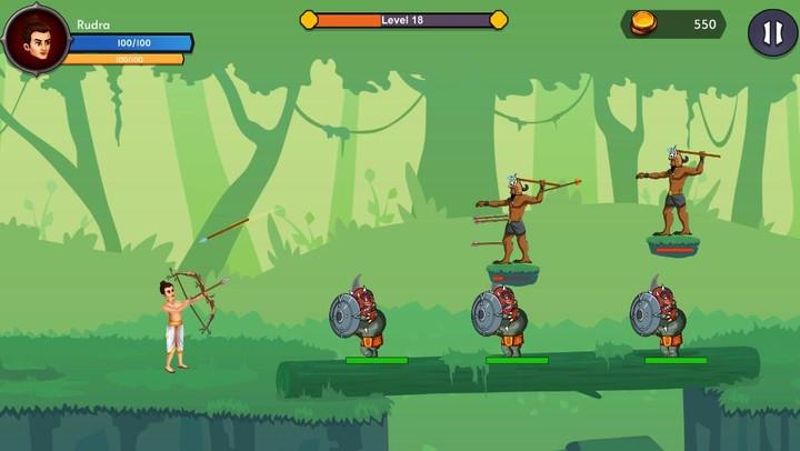 Little Archer - Indian War Gam Screenshot2