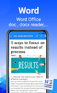 Word Office: Docx Reader Screenshot2