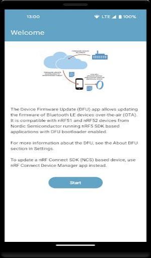 nRF Device Firmware Update Screenshot1