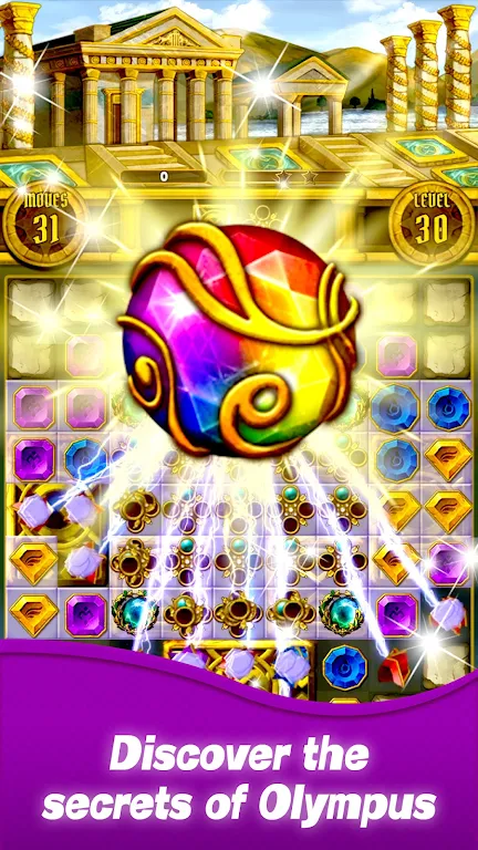 Jewel Olympus: Match 3 Puzzle Screenshot1