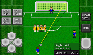 Gachinko Football: Free Kick Screenshot3