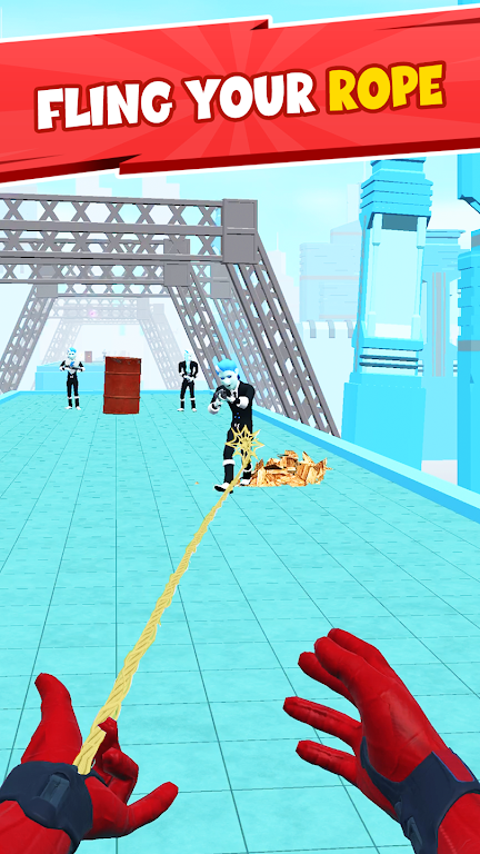 Web Master 3D: Superhero Game Screenshot2