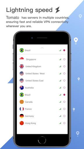 Tomato VPN - Hotspot VPN Proxy Screenshot4