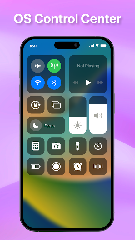 Powerful Control Center OS 17 Screenshot1