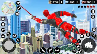 Spider Rope Hero Man Game Screenshot3