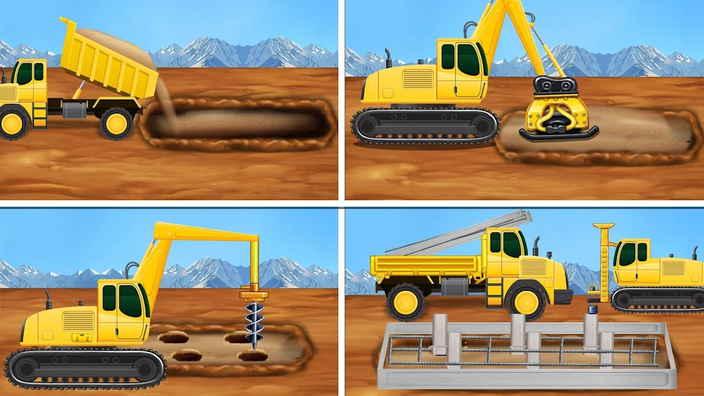 House Construction Trucks Game Screenshot1