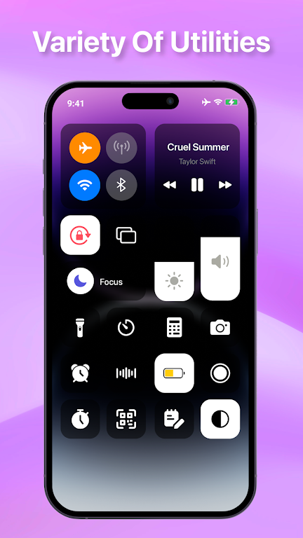 Powerful Control Center OS 17 Screenshot2