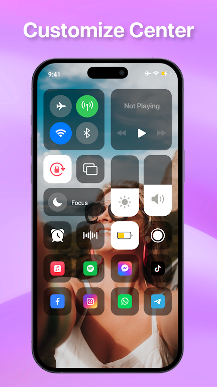 Powerful Control Center OS 17 Screenshot3