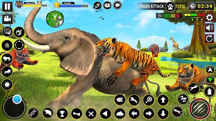 Tiger Simulator Lion games 3D Screenshot1