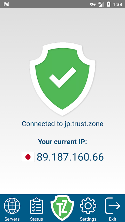 Trust.Zone VPN - Anonymous VPN Screenshot3