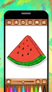 Fruits Coloring & Drawing Book Screenshot5