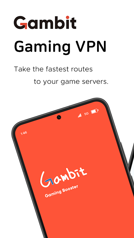 Gambit - Gaming VPN Screenshot1