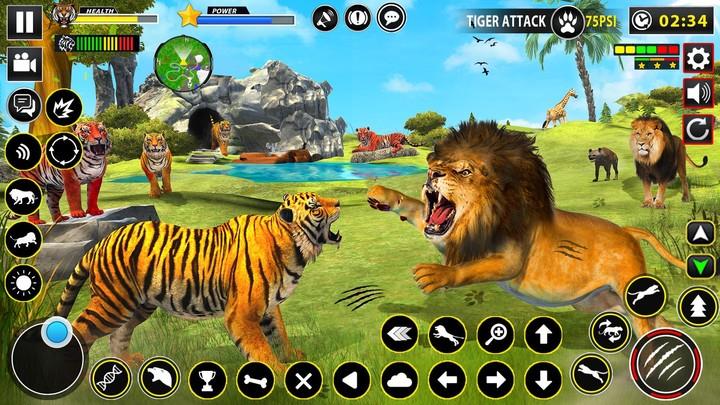 Tiger Simulator Lion games 3D Screenshot2