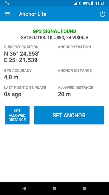 Anchor Watch / Alarm Screenshot1