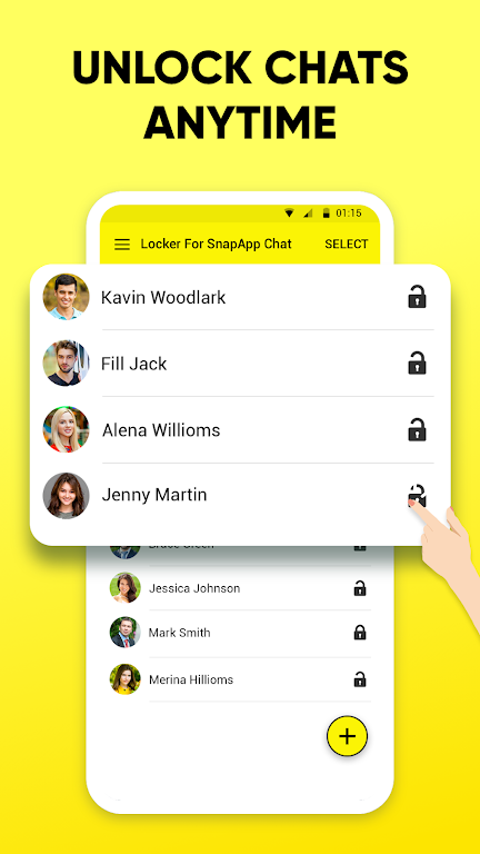 Locker For SnapApp Chat Screenshot3