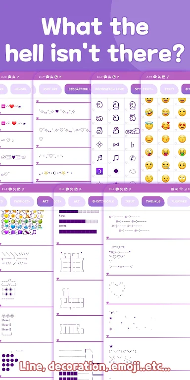 Kaomoji - Kawaii Cute Emoticon Screenshot3