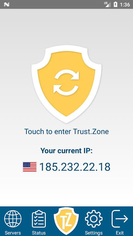 Trust.Zone VPN - Anonymous VPN Screenshot2