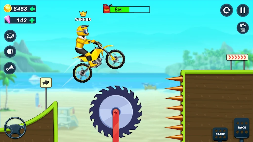 Bike Hill Racing Game For kids Screenshot2