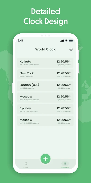 World Clock Widget Screenshot3