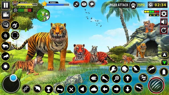 Tiger Simulator Lion games 3D Screenshot3