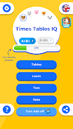 Multiplication Times Table IQ Screenshot1