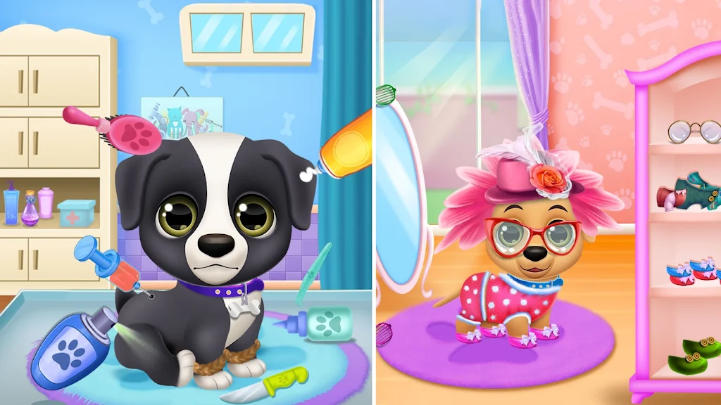 Labrador dog salon - pet games Screenshot1